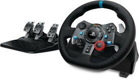 【中古】Logicool G ロジクール G ハンコン ステアリングコントローラー G29 PS5 PS4 PC レーシング ゲーム ハンドル ドライビングフォース LPRC-15000d 国内正規品 ※ 壁紙ダウンロード付き
