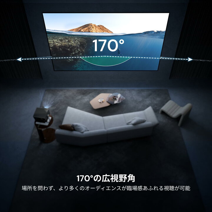 楽天市場】Valerion 100インチ固定フレームプロジェクター用スクリーン