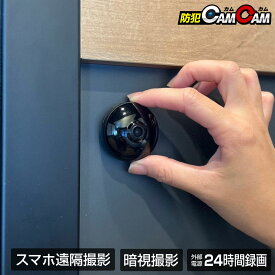 【クーポンで最大20％OFF】小型カメラ 超小型カメラ 防犯カメラ 遠く離れた場所からスマホで遠隔操作 簡単操作 暗視撮影 【防犯カムカム】