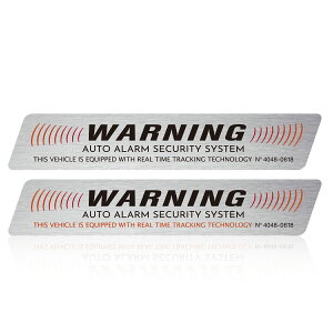 �y�A���~�w�A���C�����z�Z�L�����e�B WARNING �X�e�b�J�[ 10x1.8cm 2���Z�b�g �� ��������h�~ �x�� �h�� ���S�� �I�ׂ�2�F �ySAFETY MANIA�z�������� ����h�~ �}�~ �Ď� �B�e�� ���O �ϐ� �ό� �ԍ� 