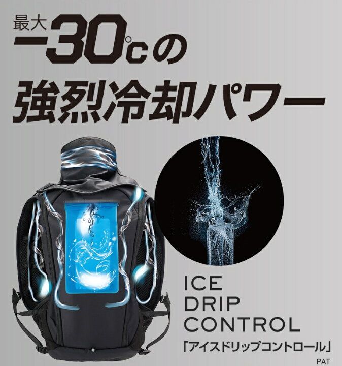 楽天市場】アイスマンPRO-X II 熱中症対策 冷却ベスト薄型 水冷ベスト 
