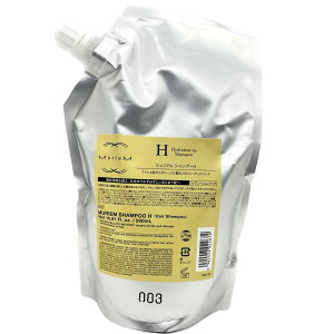 NUMBER THREE �i���o�[�X���[ MurieM Gold �~�����A���S�[���h Shampoo H �V�����v�[ H 500ml