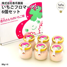 いちごフロマージュ 6個セット 佐賀県産 いちご さがほのか 苺 イチゴ いちご フロマージュ 贅沢スイーツ レアチーズケーキ イチゴ