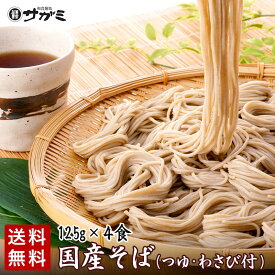 和食麺処サガミ 国産そばギフト4袋 つゆ付 わさび付【冷凍】【送料無料】【ギフト プレゼント 内祝い 贈り物】【無包装 ご自宅用】お返し お礼 絶品 グルメ お土産 日本料理 和食 お惣菜 蕎麦 国産そば粉 めんつゆ お中元 お歳暮 年越しそば ざるそば 暖かい 冷たい