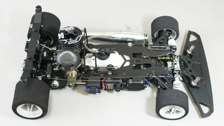 楽天市場】無限精機 1/8 エンジンレーシングカーMRX6X 組立キット  