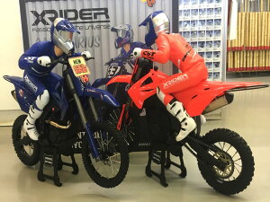 XRIDER 1/4 Scale RC���g�N���X�o�C�N�i�u���[�j