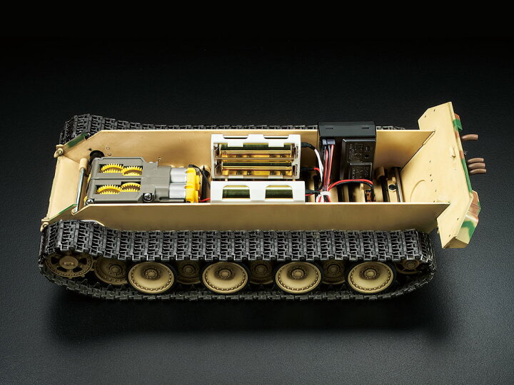 楽天市場】TAMIYA 1/25 RC ドイツ戦車 パンサーA (専用プロポ付き 