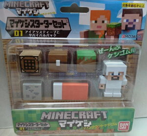 BANDAI@MINECRAFT@}CPVX^[^[01@ACAXeB[uƃToCopbN