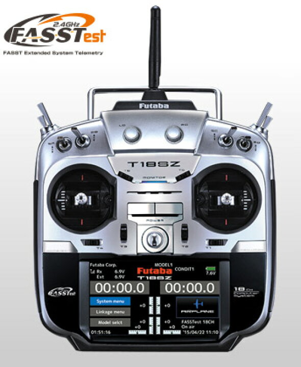 楽天市場】フタバ 18SZ（18ch-2.4GHz FASSTestモデル）・ヘリ用 T/R 