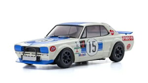 Kyosho MiniZ ADW 日産 スカイライン 2000GT-R (KPGC10) レーシング 1972 #15 32643BL