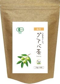 5月1日20時から販売開始 有機栽培 グァバ茶 (3.0g×40包) 残留農薬不検出【グァバ茶/グアバ茶/グアバ茶 国産/グァバ茶 送料無料/グァバ茶/グァバ茶 国産 ノンカフェイン スーパーフード オーガニック】