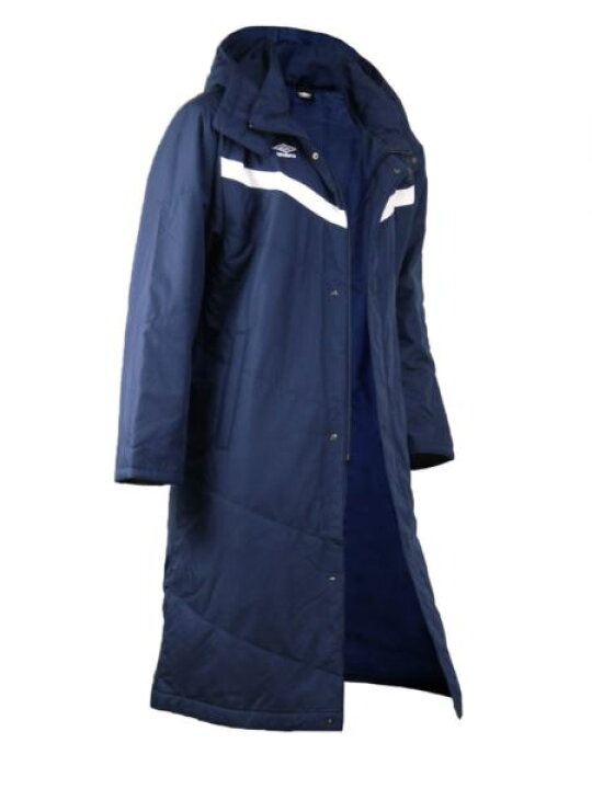 楽天市場】大きいサイズ UMBRO(アンブロ)ロング丈中綿入りベンチコート 
