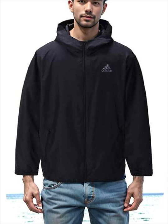 楽天市場】ナイロンジャケット adidas 大きいサイズ メンズ アディダス 