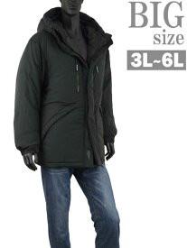【大きいサイズ3L～6L メンズ】冬本番の本格ダウンジャケットはストレッチ生地で吸汗速乾素材の撥水加工仕様で雪にも強いゆったりビッグシルエット 男 かっこいい 服 C051111-01