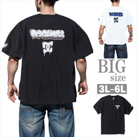 プリントTシャツ 大きいサイズ メンズ DCSHOES ロゴプリント 24 TAKEEE8 GRAFF FT 男 かっこいい 服 C060321-03