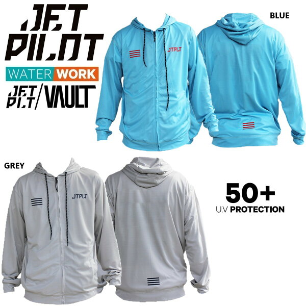 ジェットパイロット JETPILOT ラッシュガード フード付き 長袖 送料無料 RX ボルト L/S ハイドロ フーディー JA24613