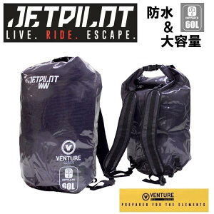�W�F�b�g�p�C���b�g JETPILOT �h�������b�N ��e�� 60L �x���`���[ �h���C�Z�[�t �o�b�N�p�b�N 60L ACS21907 �O���[/�N���A�[
