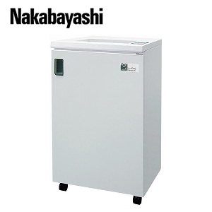 ナカバヤシ  A3業務用 オフィスシュレッダー N-406E 低コストで丈夫 オフィス書類の細断には十分な細かさ 最大約22枚細断 日本製