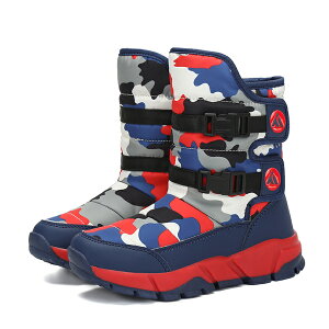 【Mishansha】送料無料 スノーブーツ キッズ 子供 防水 防滑 防寒 保暖 滑り止め ブーツ 女の子 男の子 長靴 スノーシューズ ウインターブーツ 冬用ブーツ 雪遊び スキー 雪用ブーツ ショート