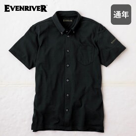 NR516 SOFTDRYニットシャツ(半袖) イーブンリバー EVENRIVER