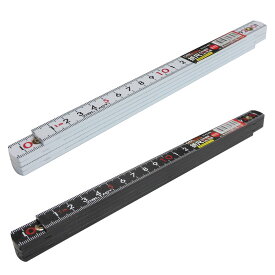 【即納】DT-FOJ-BK DT ファイバー折尺1mX5折 黒 白 スケール DT 三共コーポレーション 作業着 作業服