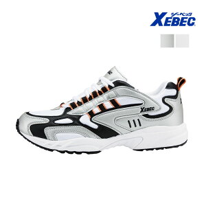 静電スポーツシューズ 85803 XEBEC ジーベック 先芯なし 男女兼用 静電 抗菌 防臭 衝撃吸収 軽量 耐油 作業服 作業着