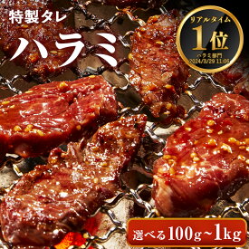 【5%OFFクーポン有】牛肉 やわらかい ハラミ 味付 特製タレ 【選べる100g-1kg】 焼肉 ホルモン BBQ バーベキュー アウトドア 母の日 父の日 ギフト プレゼント