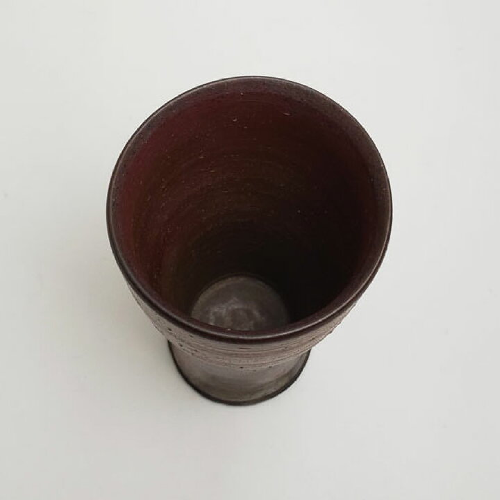 楽天市場】備前焼 岡部享憲 作 麦酒杯(ロング)（岡部-07）| おしゃれ 