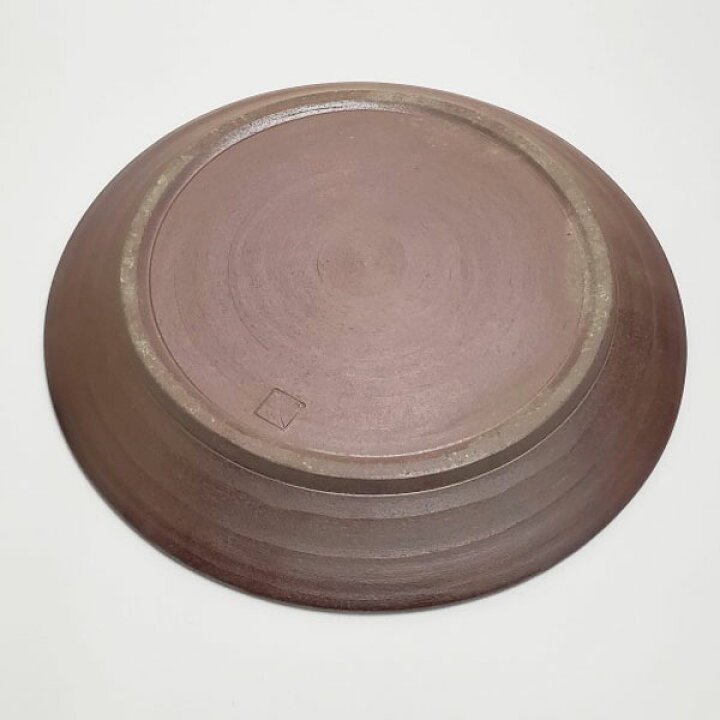 楽天市場】備前焼 丸皿（胡麻） | おしゃれ 日本製 工芸品 和食器 大皿 