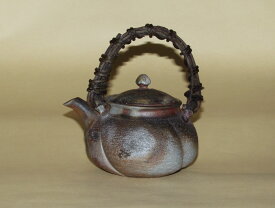 急須 ティーポット 茶器 備前焼 斉藤隆作 土瓶（小）（隆-06）