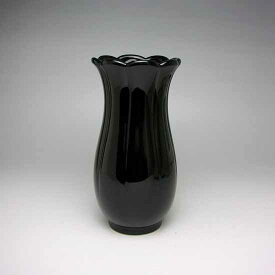 花瓶 フラワーベース 黒 ブラック モダン花瓶 花器 フラワーベース（黒）18cm