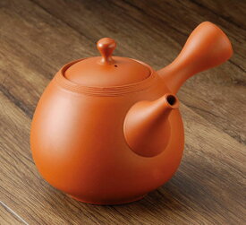 急須 常滑焼 雪堂作 朱泥無地 ささめ 260cc M75 | きゅうす おしゃれ 日本製 常滑 常滑市 愛知県 愛知 深蒸し茶 茶 お茶 キッチン雑貨 焼き物 陶器 陶磁器 日本六古窯 陶製 ティーポット ギフト プレゼント とこなめやき 茶器 食器 和食器