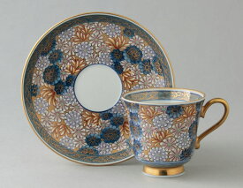 コーヒーカップ コーヒー碗皿 有田焼 寒菊 珈琲碗皿 （1客） Y170-W