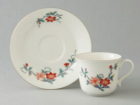 コーヒーカップ 有田焼 鉄仙花 珈琲碗皿（1客） Y154-K