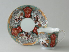 コーヒーカップ コーヒー碗皿 有田焼 平安雅桜 珈琲碗皿（1客） Y166-W