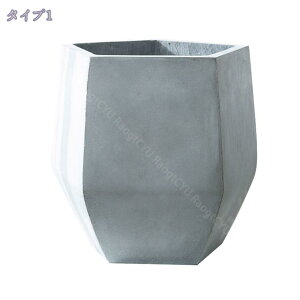 プランター セメント製 セメントプランター アンティーク風 セメント植木鉢 フラワーベース 幾何 底穴あり ベーシック 多肉植物用植木鉢 ガーデニング用品 観葉植物鉢 アンティーク サボテ