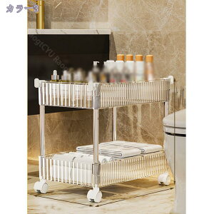 777円OFFクーポン キャスター付 ラック スリム 隙間収納 キッチンワゴン オープンシェルフ キッチンラック 省スペース すきま 隙間 すき間 棚 オープンラック トイレ収納 お風呂ラック 透明バ