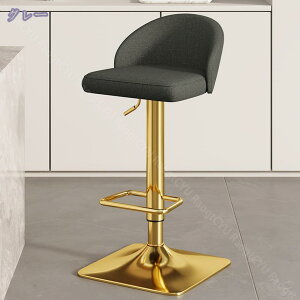 カウンターチェア バーチェア 布 背もたれ おしゃれ スツール 回転 昇降式 足置き キッチンカウンター ダイニングチェア 背もたれ付き ヴィンテージ バーチェア RaogtCYU