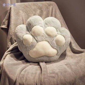 777円OFFクーポン 抱き枕 クッション ブランケット付き 猫の爪 肉球 横向き寝 昼寝枕 暖かい手 ひざ掛け かわいい 携帯枕 車用枕 車 枕 掛け毛布 背当て 腰当てクッション 膝掛け オフィス 自