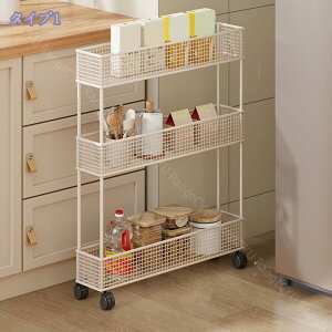 1000円OFFクーポン キッチンワゴン 隙間収納 引き出し付き 360°滑らか移動キャスター 収納カート 収納ワゴン 組み立て不要 バスケットラック スリム ペットボトルラックスリムワゴン 調味料