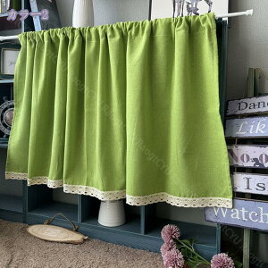 田園風 カフェカーテン 花柄 レース付き 短いカーテン 防塵 外からは見えない キッチン 洗面所 間仕切り小窓用 カフェ屋 喫茶店 窓飾り お風呂 間仕切り キッチン 北欧風 装飾 飾り トイレ