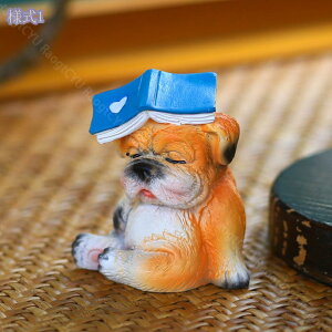 かわいい 置物 オブジェ 動物 犬 ガーデニング雑貨 アニマル オーナメント 庭の彫像 インテリア 樹脂製 盆栽造園 盆栽飾り ガーデン 雑貨 オシャレな置き物 癒し 花壇 雑貨小物 動物の置物