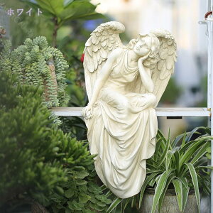 2000円OFFクーポン 置物 オブジェ スケッチ道具 ガーデニング 雑貨 天使 ガーデンオーナメント ガーデンオブジェ 庭 オブジェ 可愛い エンジェル 置き物 彫刻 ホーム オフィス ホール ホテル