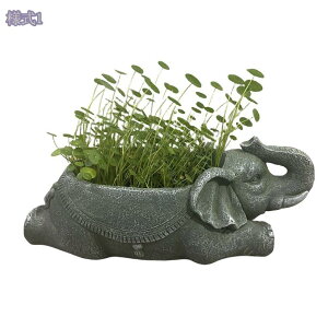 ぞう 置物 カントリー雑貨 ガーデニング おしゃれ ガーデニング雑貨 植木鉢 動物 屋内装飾 屋外装飾 オーナメント 庭 オブジェ ガーデン 結婚式 記念日 プレゼント かわいい アニマル 雑貨