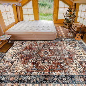 モロッコラグ 洗える 3畳/2畳/1畳 ラグマット 滑り止め 民族風 ペルシャ絨毯 マット 防滑カーペット レトロカーペット 耐汚性 オールシーズン可 低反発ラグ 冬用ラグ 秋冬 四季通用 遊び毛防