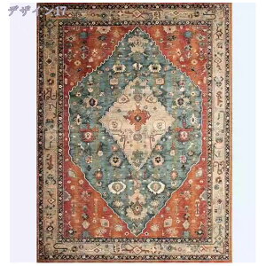 ペルシャ絨毯 カーペット ボヘミアン ペルシャ柄 ラグ レトロ 花柄 幾何学 アンティーク 絨毯 2畳 1.5畳 床保護マット 民族風 長方形 大きい 柔らかい 秋 冬 オールシーズン 滑り止め付き 一人