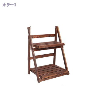 777円OFFクーポン ウッド フラワースタンド 3段ステップ 花台 木製 玄関 ベランダ ガーデン 天然木製 玄関 木製花台 木製フラワースタンド 無垢 フォリアフィオーレ 蜜ろうワックスで仕上げた