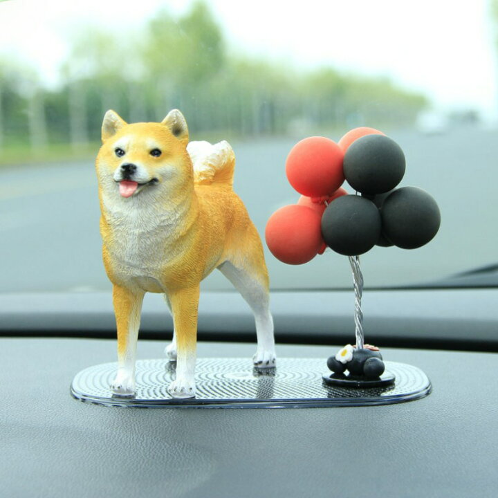 楽天市場】500円OFFクーポン 犬 オーナメント フィギュア置物 柴犬 
