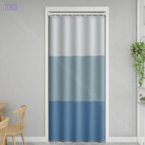 間仕切りカーテン 突っ張り棒付き ロング のれん 遮光 断熱 冷気遮断 目隠し 間仕切り 北欧風 簡約 開閉式 廊下 脱衣所 キッチン 階段 穴不要 RaogtCYU