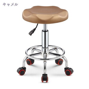 2000円OFFクーポン スツール 厚手クッション キャスター付 椅子 キャスター 丸椅子 回転椅子 エステスツール カットチェア ネイル サロン 美容室 椅子 丸型 昇降チェア 高さ調節 RaogtCYU
